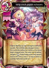 Strip Rock-Paper-Scissors - Caster Wars - The Caster Chronicles card