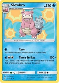 Slowbro - SM - Unbroken Bonds - Pokemon card