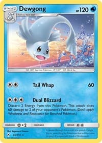 Dewgong - SM - Unbroken Bonds - Pokemon card