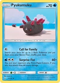 Pyukumuku - SM - Unbroken Bonds - Pokemon card