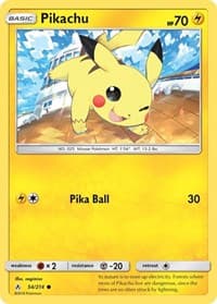 Pikachu - SM - Unbroken Bonds - Pokemon card