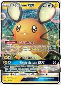 Dedenne GX - SM - Unbroken Bonds - Pokemon card