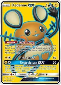 Dedenne GX (Full Art) - SM - Unbroken Bonds - Pokemon card