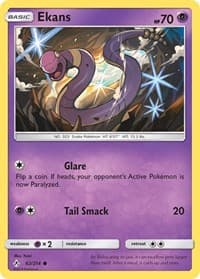 Ekans - SM - Unbroken Bonds - Pokemon card