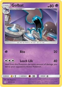 Golbat - SM - Unbroken Bonds - Pokemon card
