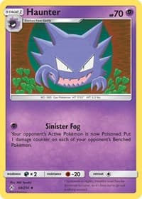 Haunter - SM - Unbroken Bonds - Pokemon card