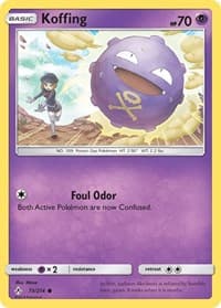 Koffing - SM - Unbroken Bonds - Pokemon card