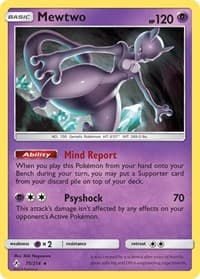 Mewtwo - SM - Unbroken Bonds - Pokemon card