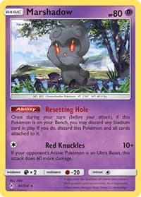 Marshadow - SM - Unbroken Bonds - Pokemon card