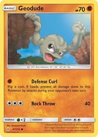 Geodude - SM - Unbroken Bonds - Pokemon card