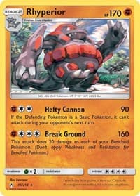 Rhyperior - SM - Unbroken Bonds - Pokemon card