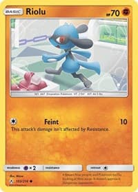 Riolu - SM - Unbroken Bonds - Pokemon card