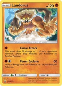 Landorus - SM - Unbroken Bonds - Pokemon card