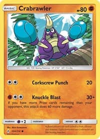 Crabrawler - SM - Unbroken Bonds - Pokemon card