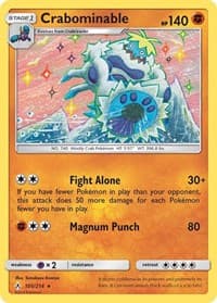 Crabominable - SM - Unbroken Bonds - Pokemon card