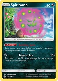 Spiritomb - SM - Unbroken Bonds - Pokemon card