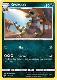 Krokorok - SM - Unbroken Bonds - Pokemon card