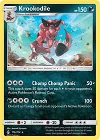 Krookodile - SM - Unbroken Bonds - Pokemon card