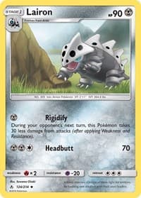 Lairon - SM - Unbroken Bonds - Pokemon card