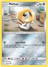 Meltan - SM - Unbroken Bonds - Pokemon card