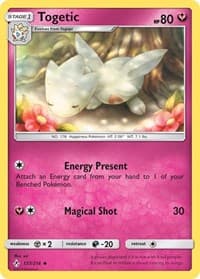 Togetic - SM - Unbroken Bonds - Pokemon card