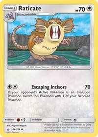 Raticate - SM - Unbroken Bonds - Pokemon card
