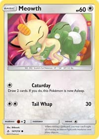 Meowth - SM - Unbroken Bonds - Pokemon card
