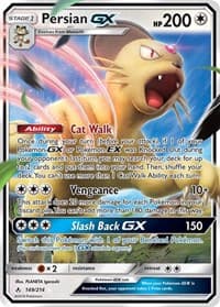 Persian GX - SM - Unbroken Bonds - Pokemon card