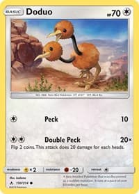 Doduo - SM - Unbroken Bonds - Pokemon card