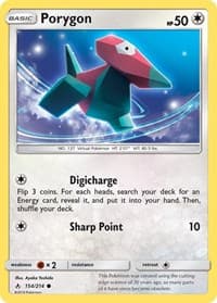 Porygon (154) - SM - Unbroken Bonds - Pokemon card