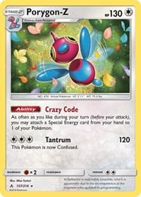Porygon-Z - SM - Unbroken Bonds - Pokemon card