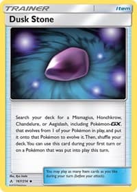 Dusk Stone - SM - Unbroken Bonds - Pokemon card