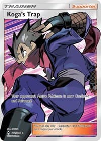 Koga's Trap (Full Art) - SM - Unbroken Bonds - Pokemon card