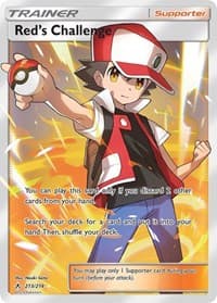Red's Challenge (Full Art) - SM - Unbroken Bonds - Pokemon card