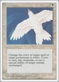 Purelace - Fourth Edition - Magic: The Gathering card