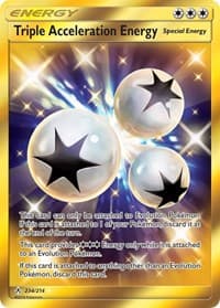 Triple Acceleration Energy (Secret) - SM - Unbroken Bonds - Pokemon card