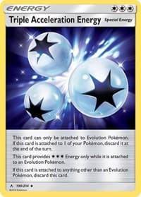 Triple Acceleration Energy - SM - Unbroken Bonds - Pokemon card