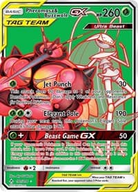 Pheromosa & Buzzwole GX (191) (Full Art) - SM - Unbroken Bonds - Pokemon card