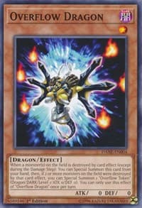 Overflow Dragon - Dark Neostorm - YuGiOh card