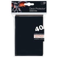 Oversized Top Loading Deck Protectors - Black (40 pack) - Ultra Pro Card Sleeves - Card Sleeves card