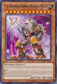 T.G. Halberd Cannon/Assault Mode - Dark Neostorm - YuGiOh card