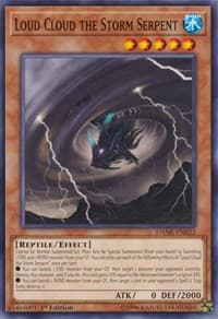 Loud Cloud the Storm Serpent - Dark Neostorm - YuGiOh card