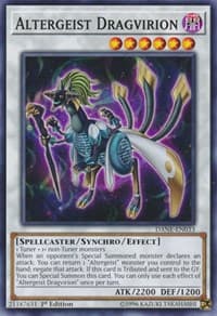 Altergeist Dragvirion - Dark Neostorm - YuGiOh card