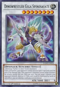 Dinowrestler Giga Spinosavate - Dark Neostorm - YuGiOh card