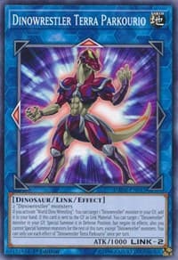 Dinowrestler Terra Parkourio - Dark Neostorm - YuGiOh card