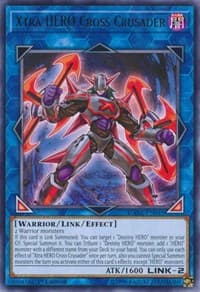 Xtra HERO Cross Crusader - Dark Neostorm - YuGiOh card