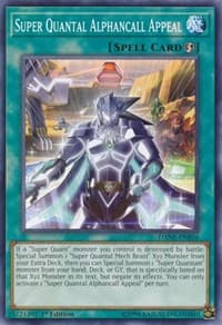 Super Quantal Alphancall Appeal - Dark Neostorm - YuGiOh card