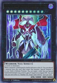 Number XX: Utopic Dark Infinity - Dark Neostorm - YuGiOh card