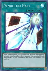 Pendulum Halt - Dark Neostorm - YuGiOh card