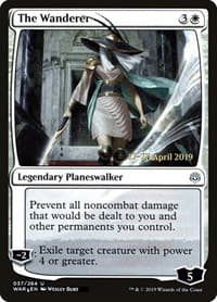 The Wanderer - Prerelease Cards - Magic: The Gathering card